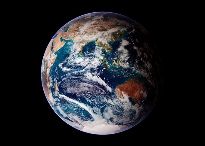Earth Southern Hemisphere