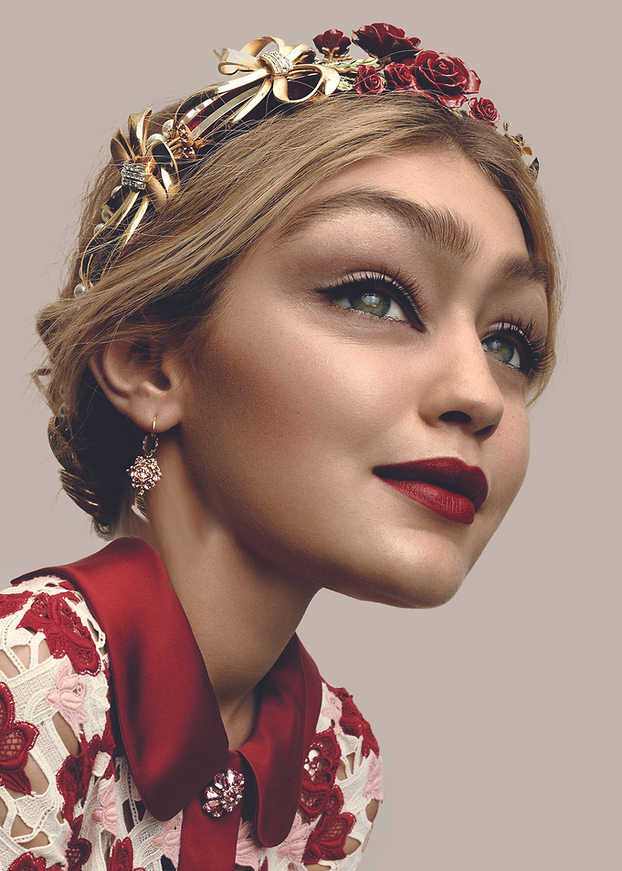 gigi hadid caricature