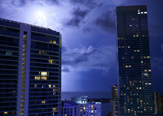 Lightning Bolt Skyscrapper