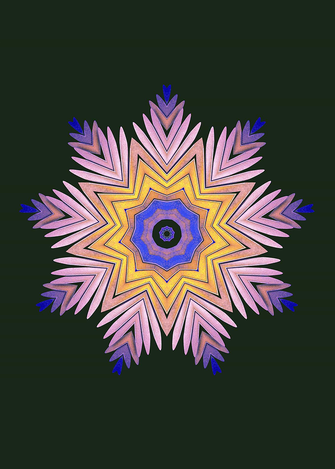 GEOMETRIC FLOWER