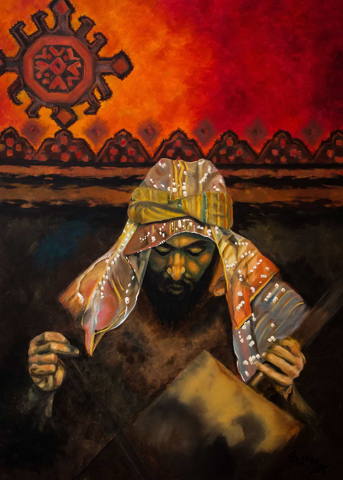 the sitar player