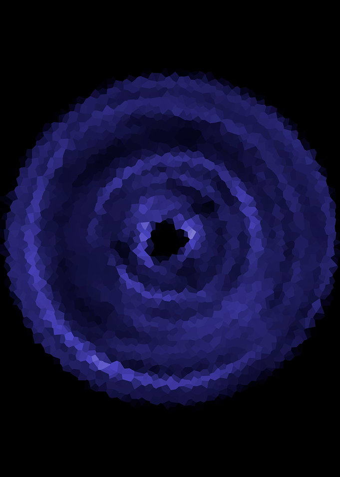 Blue circle