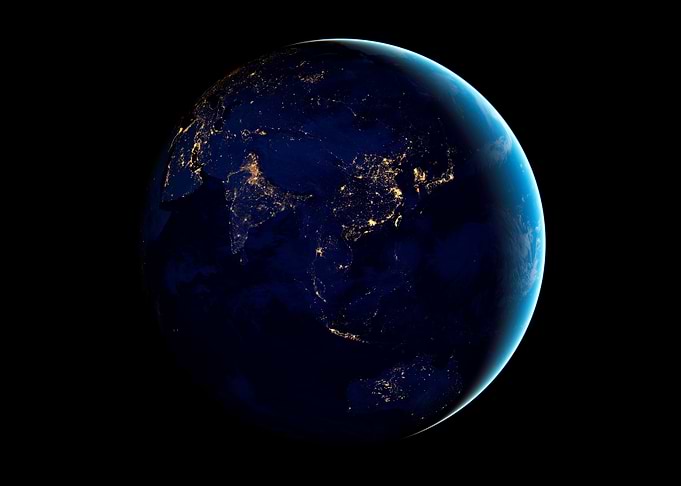 Earth at Night 1