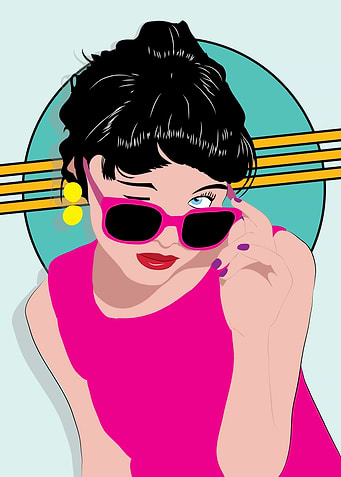 Girl with Sunglasses