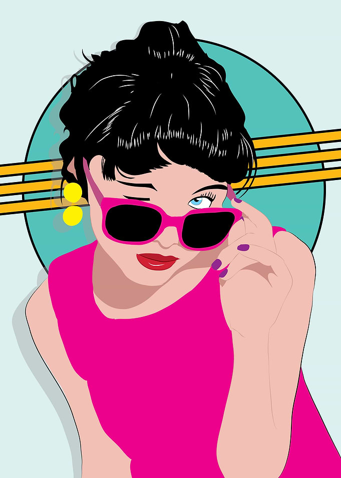 Girl with Sunglasses