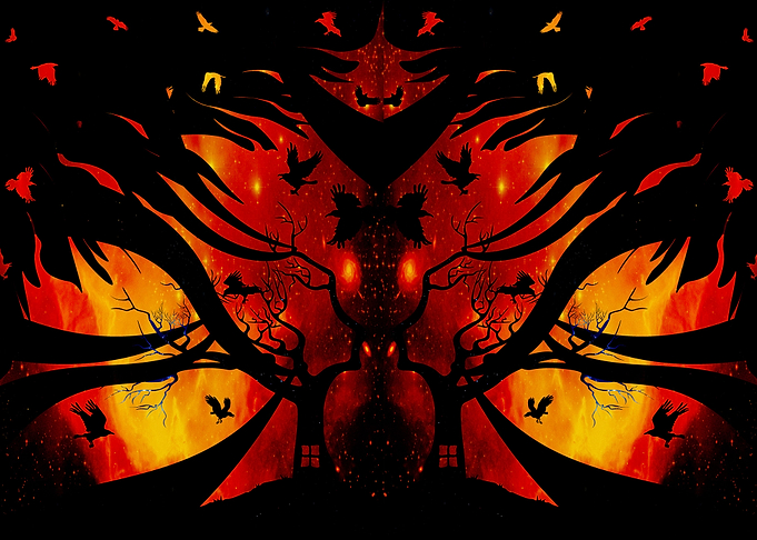 Dark Red Fantasy