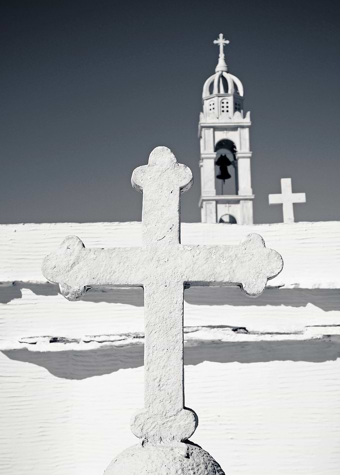 Three crosses