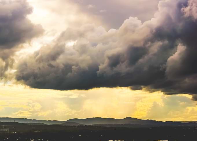 cloudy day