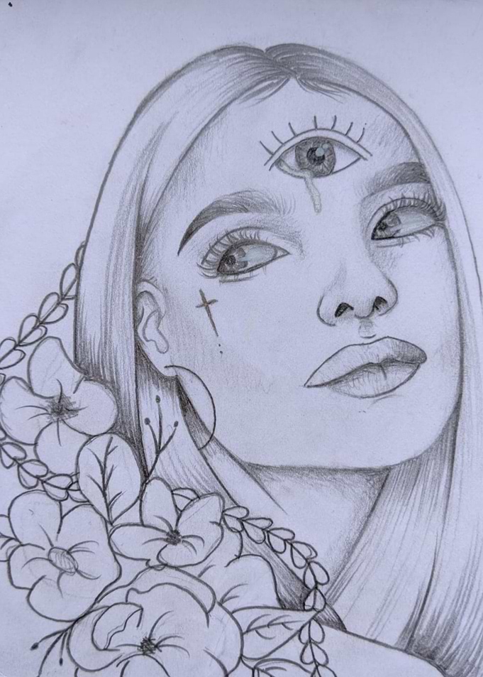 She sees everything