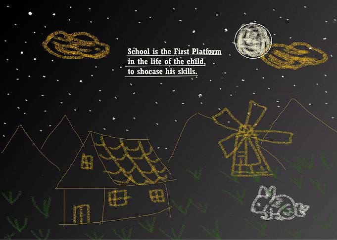 Blackboard Drawing