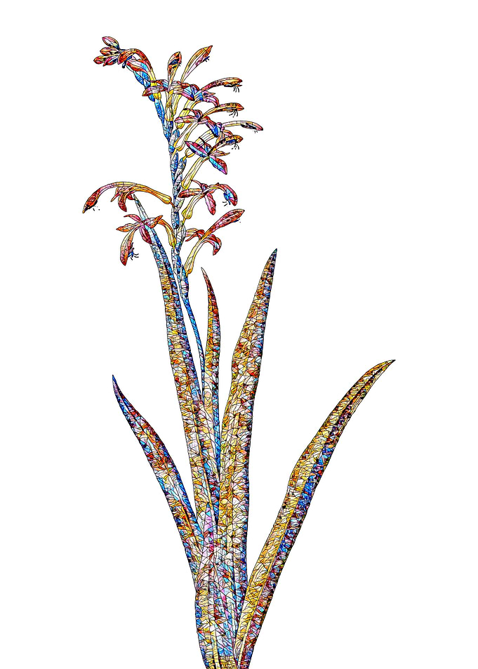 Stained Glass Botanical