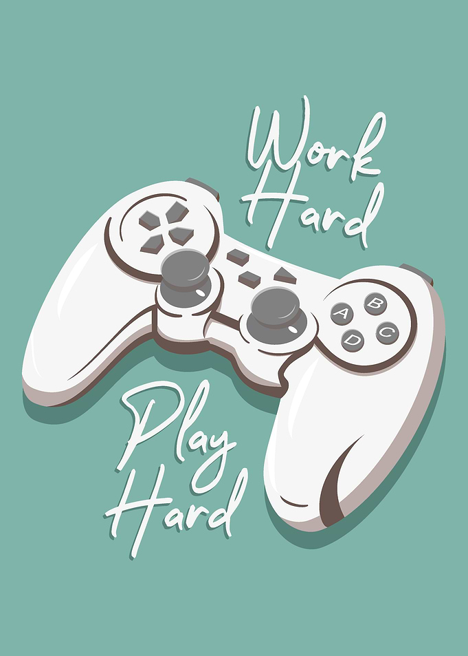 Gamepad slogan