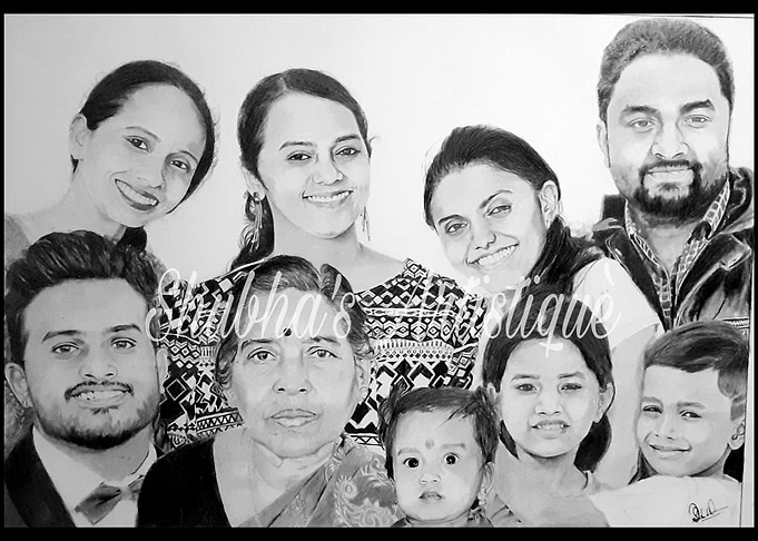Family Collage Portrait