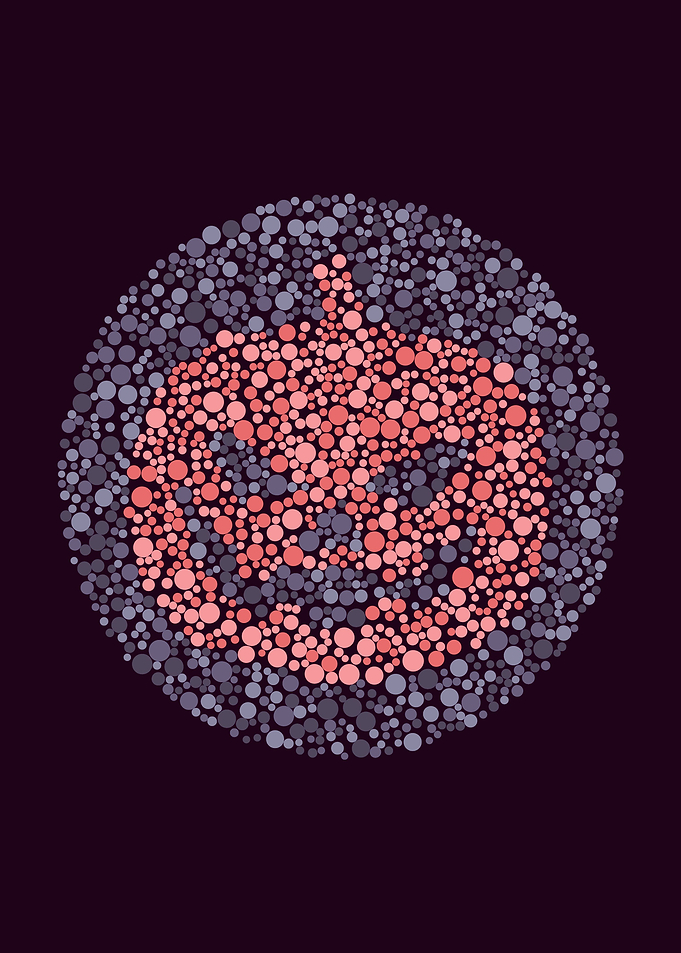Dot Jack Lantern Halloween