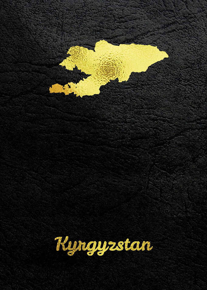 Golden Map Kyrgyzstan