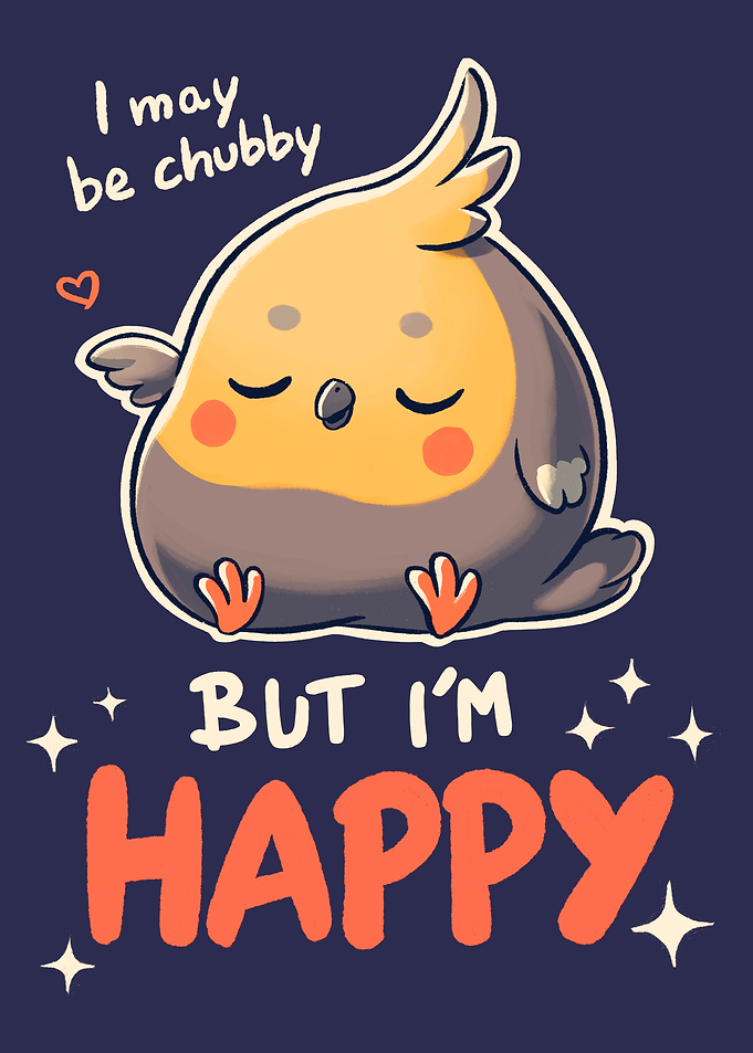 Cute Cockatiel Parrot Bird