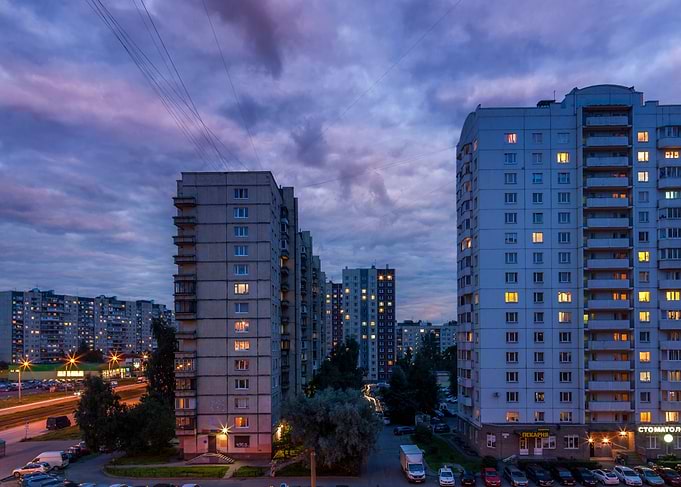 City Jungle At Twilight