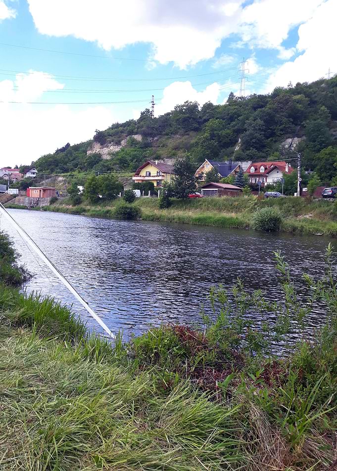 Camping by the river