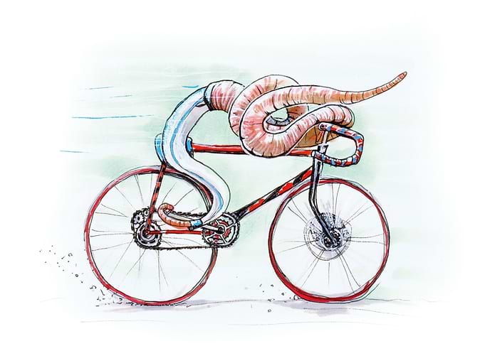 Froord on a bike