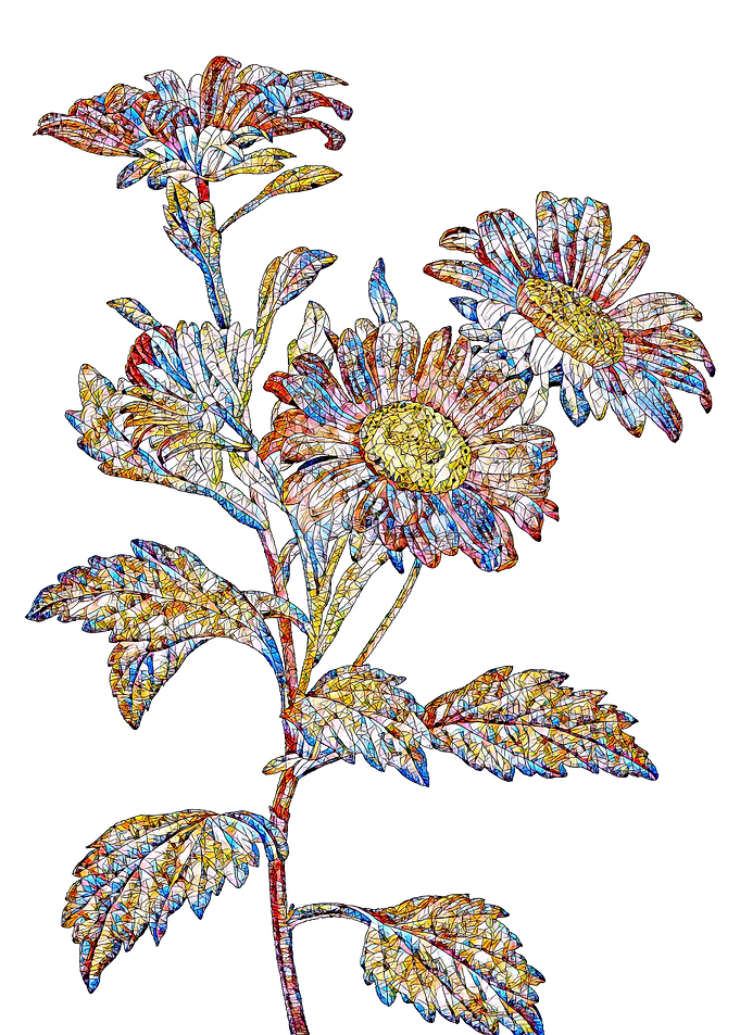 Stained Glass Botanical