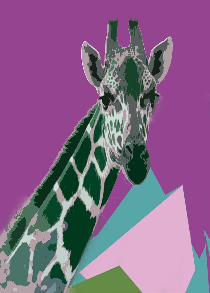 Purple Giraffe