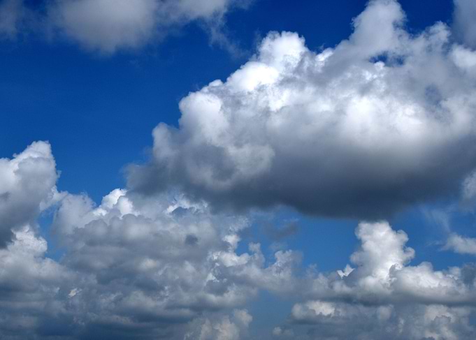 The sky