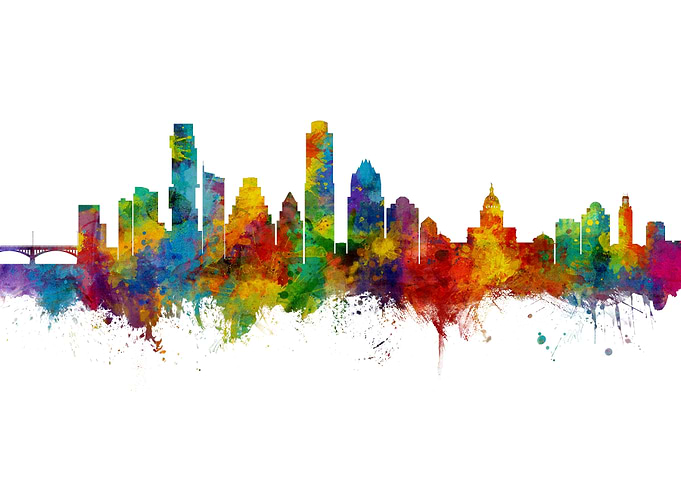 Austin Texas Skyline