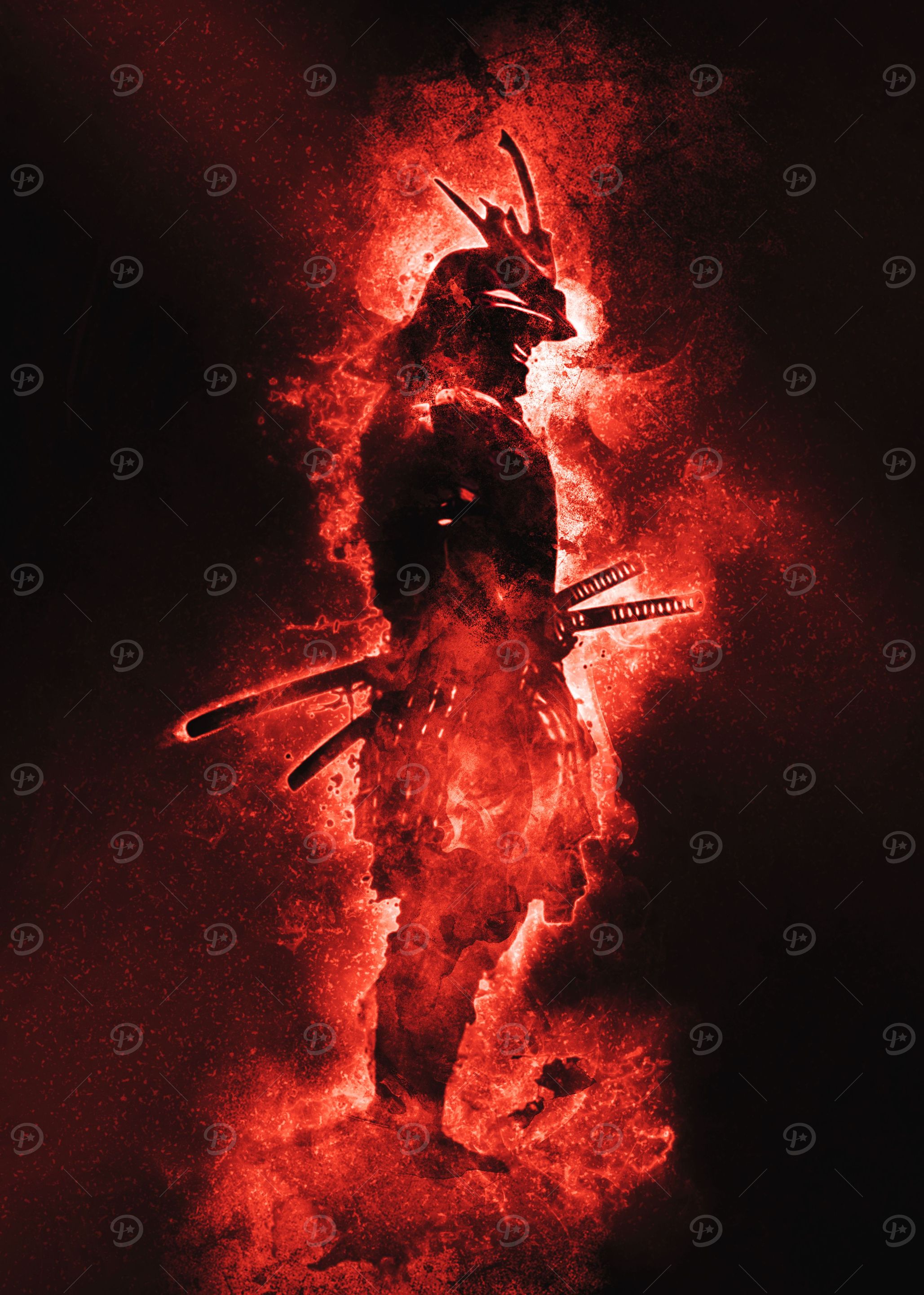 samurai red