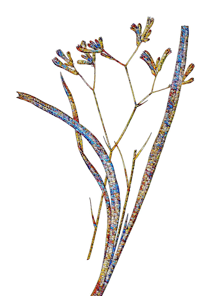 Stained Glass Botanical