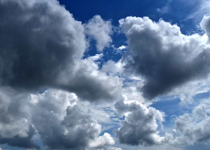 The sky