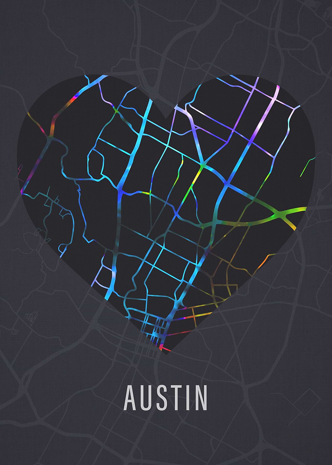 Austin Texas City Heart