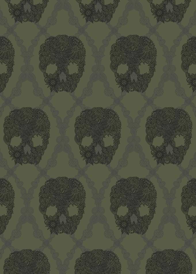 Scary Skull Pattern 20