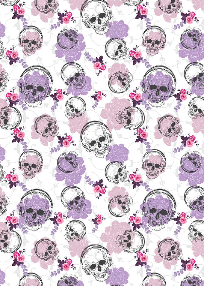 Scary Skull Pattern 23