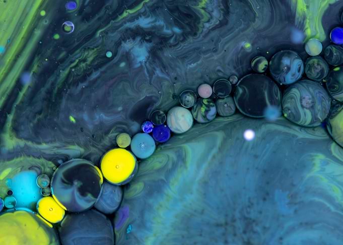 Bubbles Art Lillian