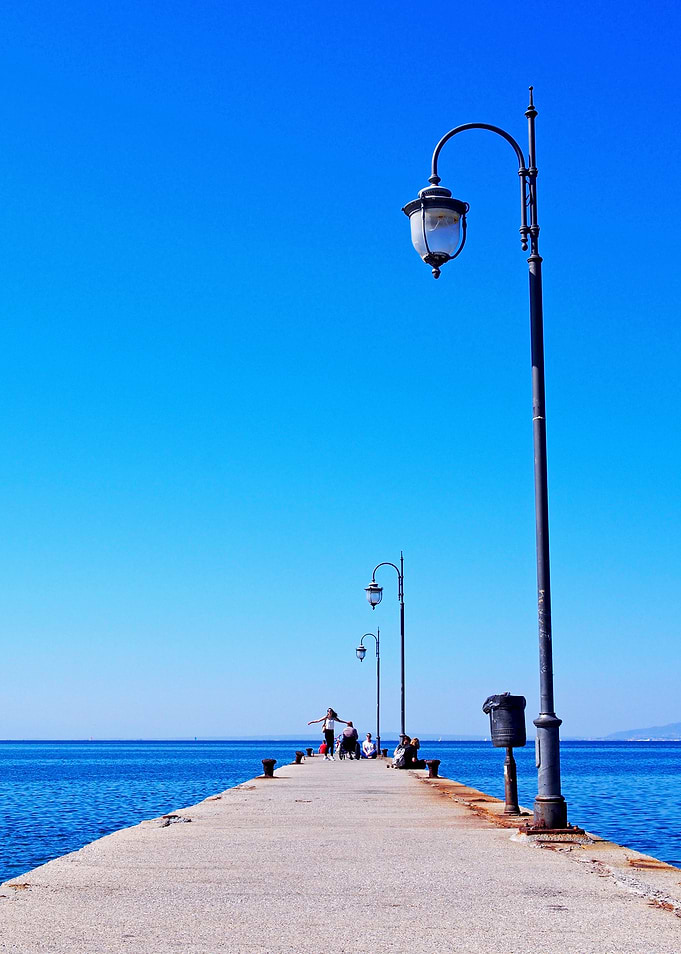 Peraia pier