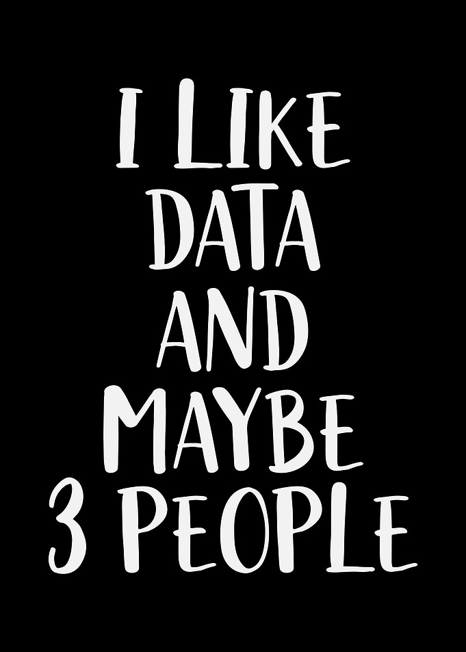 I Like Data and 3 People