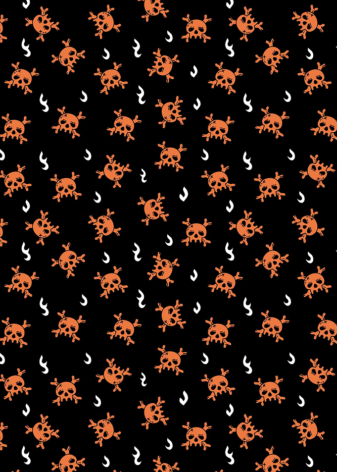 Scary Skull Pattern 14