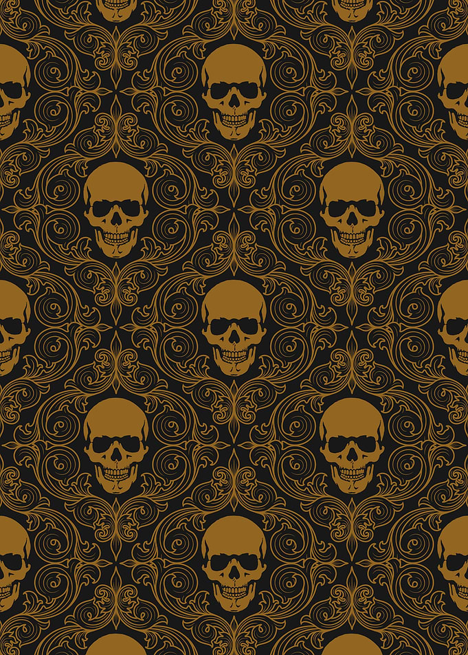 Scary Skull Pattern 24