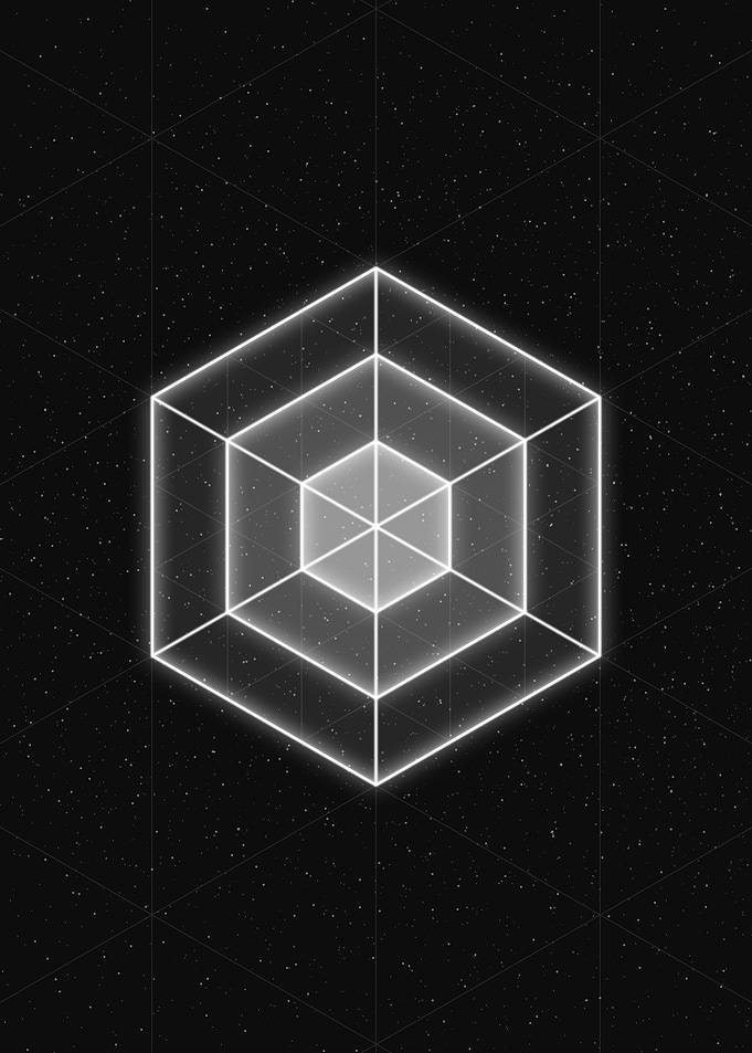 Cube in Space