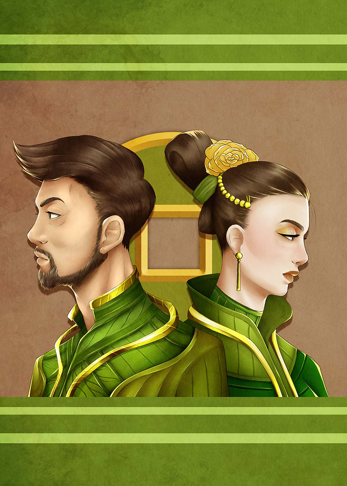 Green and Gold