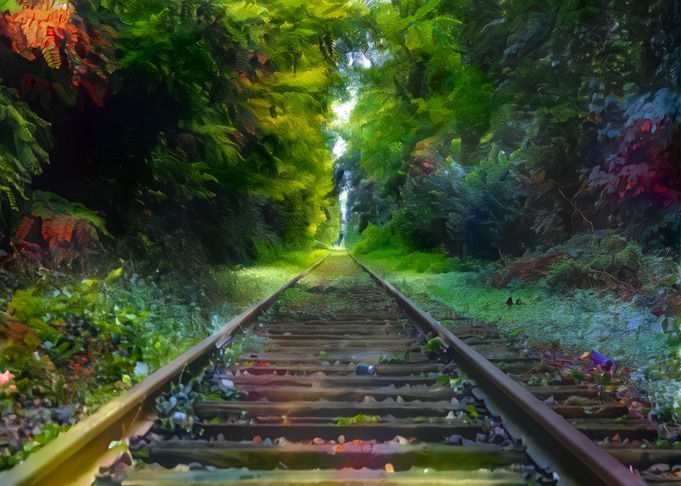 Abandoned Train Tracks