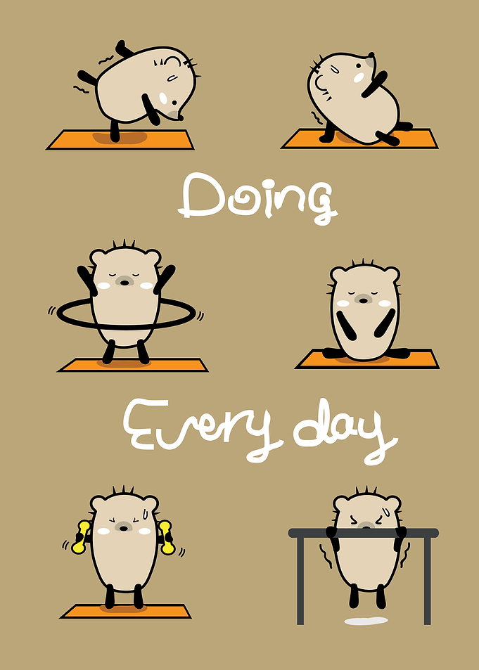 Mochie Doing every day