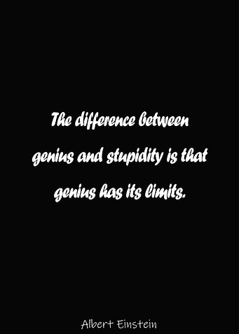 Albert Einstein quote 1