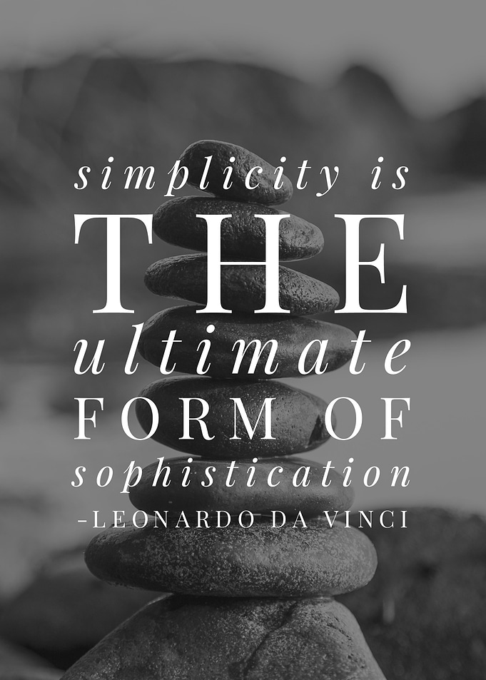 Simple and Sophisticated