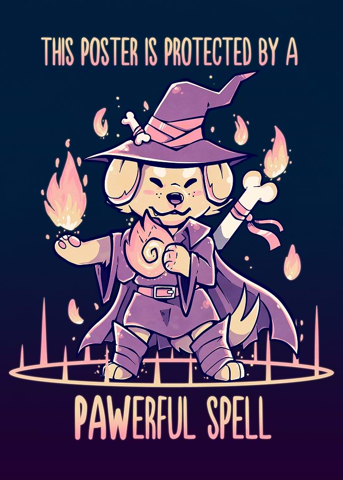 PAWerful Spell Dog