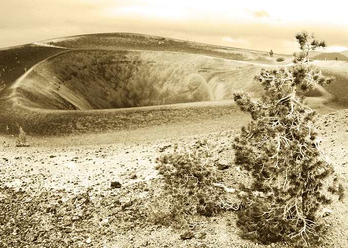 Cinder Cone Crater