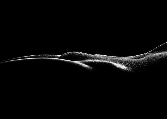 Nude woman bodyscape 37