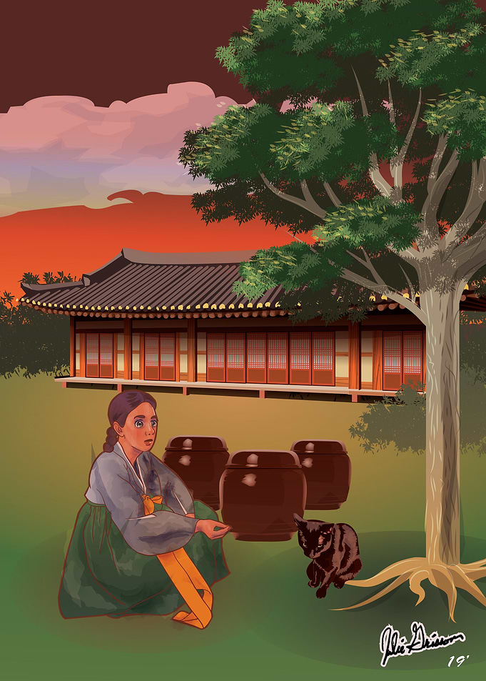 kimchi pot girl