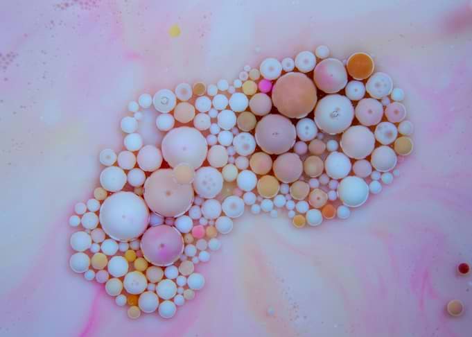 Bubbles Art Lily
