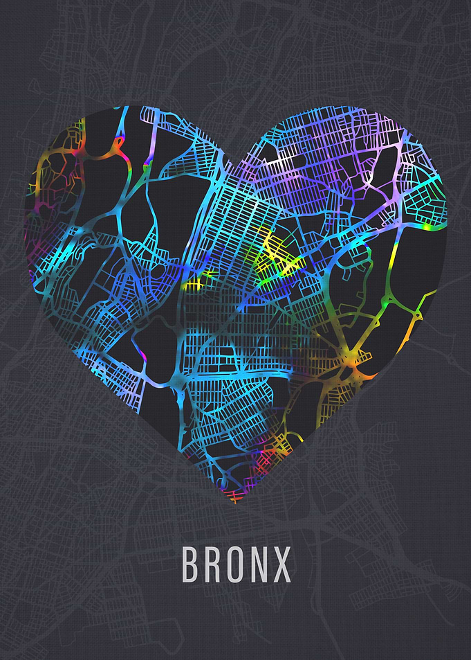 Bronx New York City Map